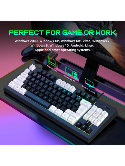 Snpurdiri RGB Gaming Keyboard