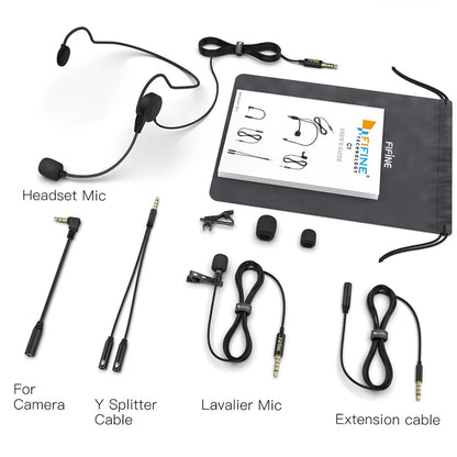 Lavalier Lapel Microphone