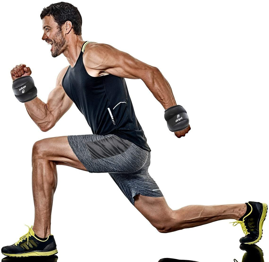 Adjustable Ankle Weights for All Ages - 1 to 20 lbs - Strength Training for Jogging, Gymnastics, Aerobics, and Physical Therapy